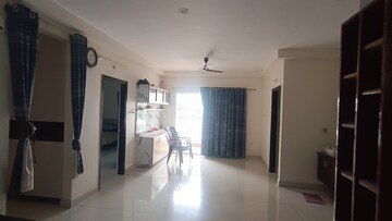 Living Room in 3 BHK Apartment at Cybercity Rainbow Vistas Rock Gardens, Hi Tech City – for Rent
