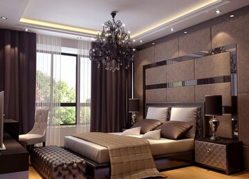 Living Room in 3 BHK Builder Floor at Panchsheel Park – for Rent