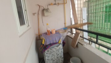 Balcony in 3 BHK Apartment at Cybercity Rainbow Vistas Rock Gardens, Hi Tech City – for Rent