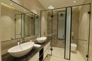 Building Lobby in 5 BHK Apartment at M3M Golf Estate Fairway East, Sector 65 – for Sale