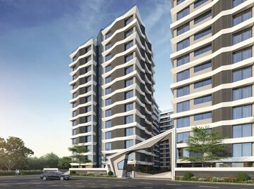4 BHK Apartment – Exterior View View at Vesu - for Sale