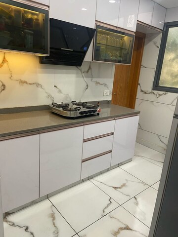 Kitchen in 3 BHK Builder Floor at Anand Niketan – for Rent