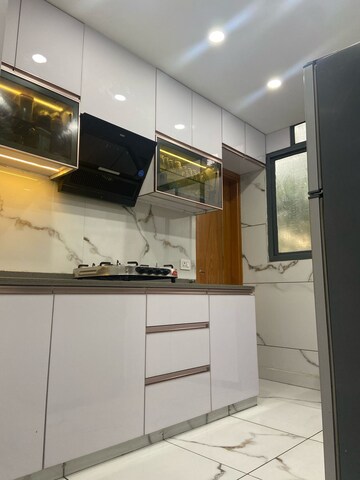 Kitchen in 3 BHK Builder Floor at Anand Niketan – for Rent