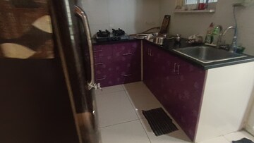 Kitchen in 3 BHK Apartment at Cybercity Rainbow Vistas Rock Gardens, Hi Tech City – for Rent