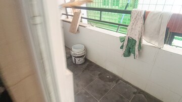Balcony in 3 BHK Apartment at Cybercity Rainbow Vistas Rock Gardens, Hi Tech City – for Rent