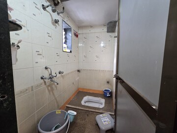 Bathroom in 1 BHK Apartment at MG Complex, Vashi Sector 11 – for Rent