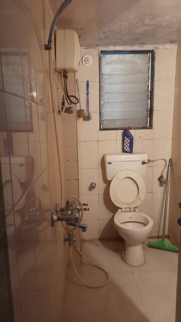 Bathroom in 1 BHK Apartment at Saraswati CHS Vile Parle West, Vile Parle West – for Rent