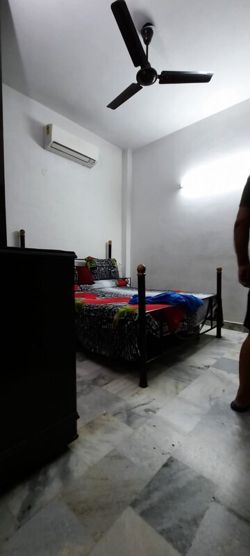 Bedroom in 1 BHK Builder Floor at Malviya Nagar – for Rent
