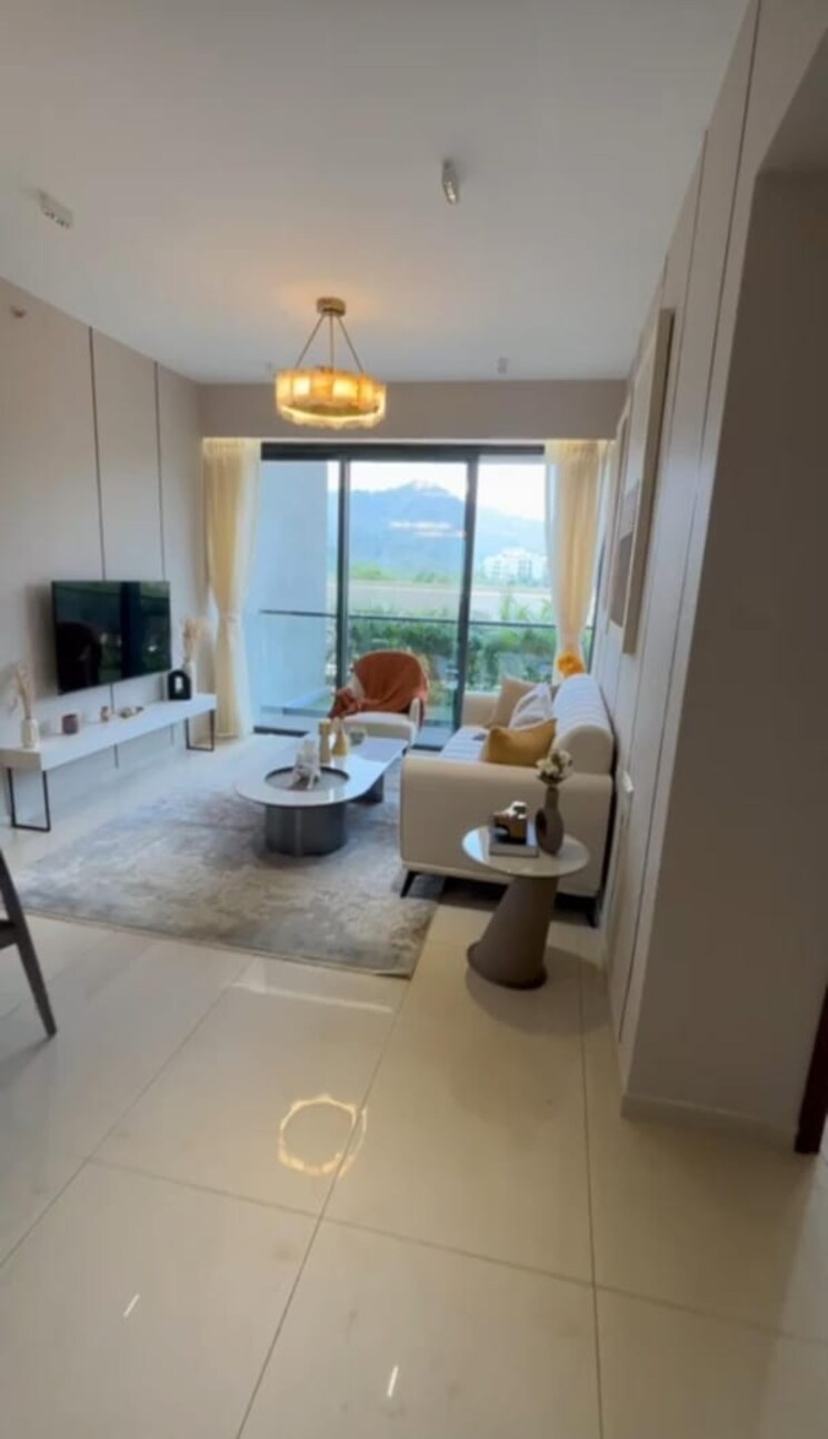 Living Room, godrej-exquisite 3 Bedroom 922 Sq.Ft. Apartment In Ghodbunder Road Thane 8868490