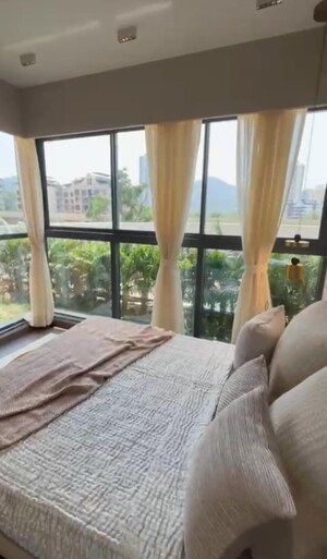 Bedroom in 3 BHK Apartment at Godrej Exquisite, Ghodbunder Road – for Sale