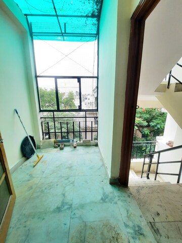 Balcony in 2 BHK Builder Floor at Malviya Nagar – for Rent