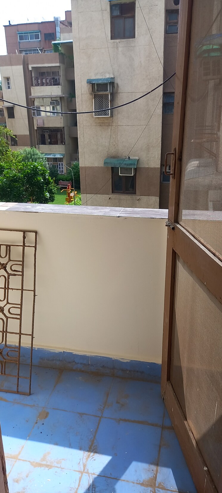 Balcony, ip extension 1 RK 600 Sq.Ft. Apartment In Ip Extension Delhi 8868531