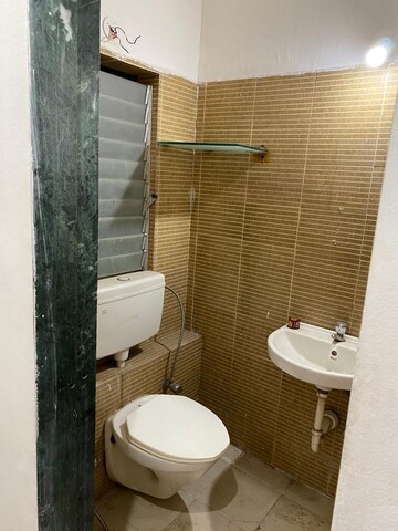 Bathroom in 2 BHK Apartment at DB Orchid Ozone, Dahisar East – for Rent