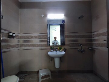 Bathroom in 2 BHK Builder Floor at Malviya Nagar – for Rent