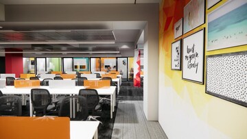 Kitchen in  Office Space at New Palasia – for Rent