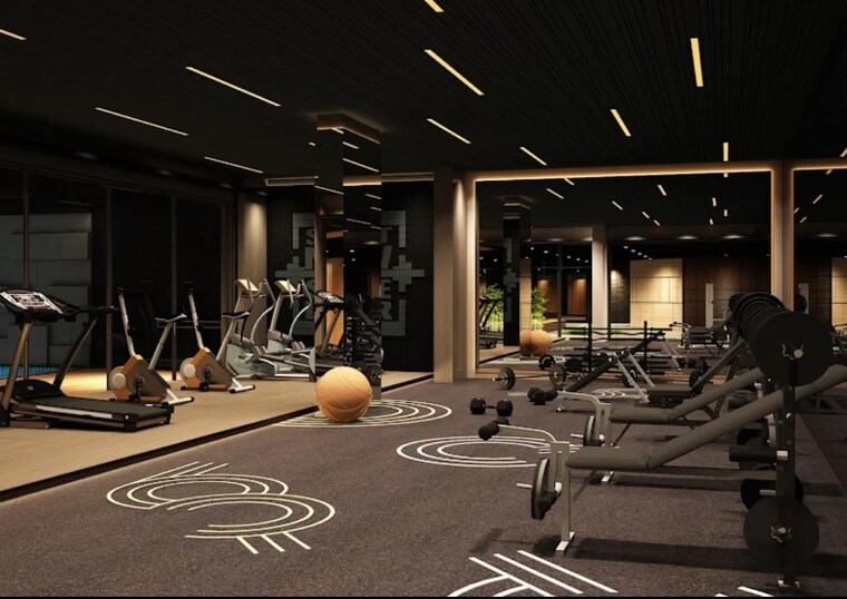 Gym, surat dumas road 4 Bedroom 2980 Sq.Ft. Apartment In Surat Dumas Road Surat 8868709