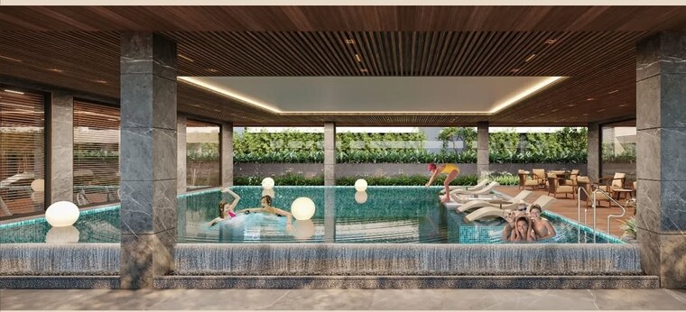 Swimming Pool, surat dumas road 4 Bedroom 2980 Sq.Ft. Apartment In Surat Dumas Road Surat 8868709