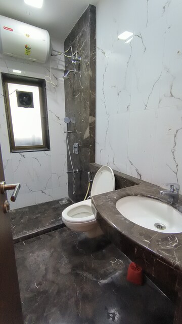 Bathroom in 2 BHK Apartment at Aristo Pearl Residency, Prabhadevi – for Rent