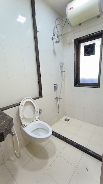 Bathroom in 2 BHK Apartment at Aristo Pearl Residency, Prabhadevi – for Rent