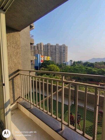 Balcony in 2 BHK Apartment at Ashar Metro Towers, Vartak Nagar – for Sale