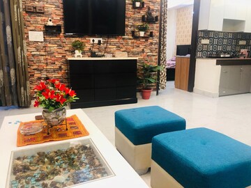 Living Room in 2 BHK Apartment at Vrindavan Society – for Rent