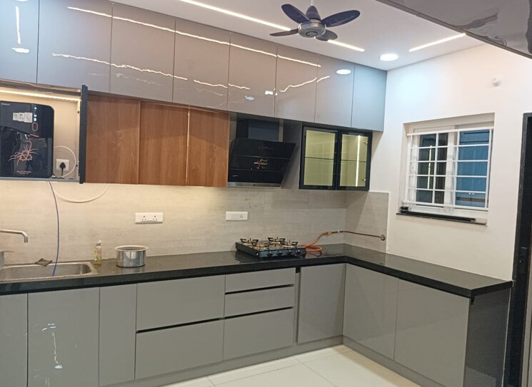 Kitchen, my-home-tarkshya 3 Bedroom 1957 Sq.Ft. Apartment In Kokapet Hyderabad 8868812