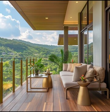 Balcony in 6 BHK Villa at Lodha Massimo, Baner – for Sale