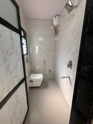 Bathroom in 1 BHK Apartment at Lok Milan, Chandivali – for Rent