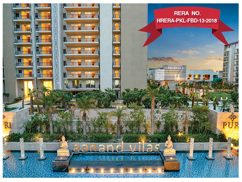 4 BHK + Pooja Room 3980 Sq.Ft. Apartment in Puri Anand Villas Phase II