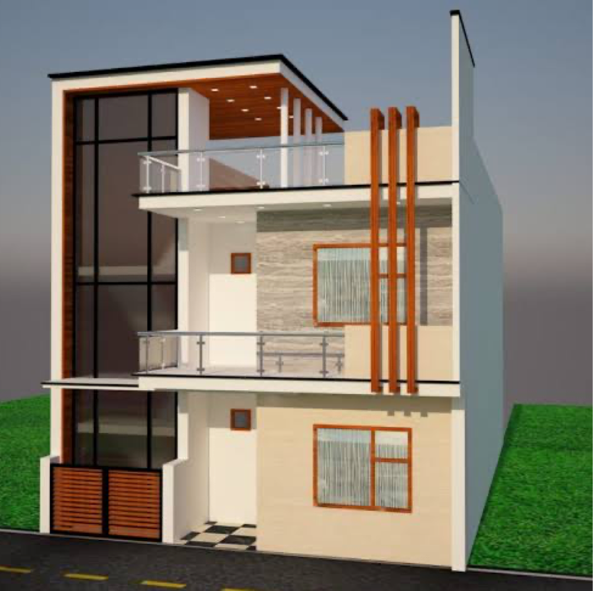 4 BHK + Pooja Room Independent House For Sale in 4bhk House Stylish 