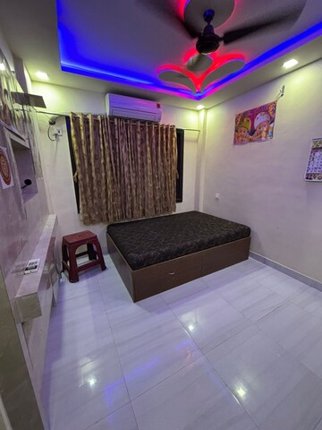 Bedroom in 2 BHK Apartment at Vastu Anand Apartment, Kalwa – for Rent
