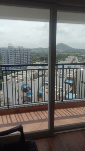 Balcony in 2 BHK Apartment at Unique K Town, Kiwale – for Rent