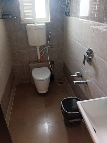 Bathroom in 2 BHK Apartment at Gurukrupa Guru Atman, Kalyan West – for Rent