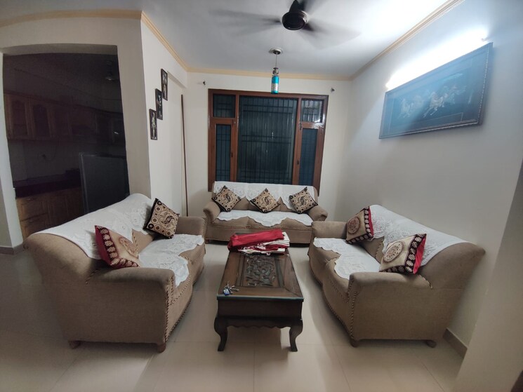Living Room, penta-homes 2 Bedroom 1300 Sq.Ft. Apartment In Vip Road Zirakpur 8868924