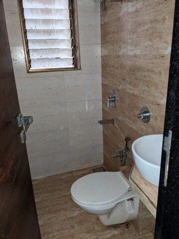 Bathroom in 1 BHK Apartment at Krishna Heritage, Chembur – for Rent