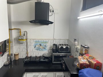 Kitchen in 2 BHK Builder Floor at Malviya Nagar – for Rent
