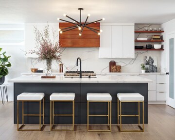 Kitchen in 4 BHK Builder Floor at Geetanjali Enclave – for Rent