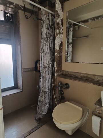 Bathroom in 2.5 BHK Apartment at Raheja Acropolis, Deonar – for Rent