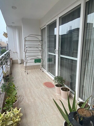 Balcony in 2 BHK Apartment at Elite Golf Green, Sector 79 – for Rent