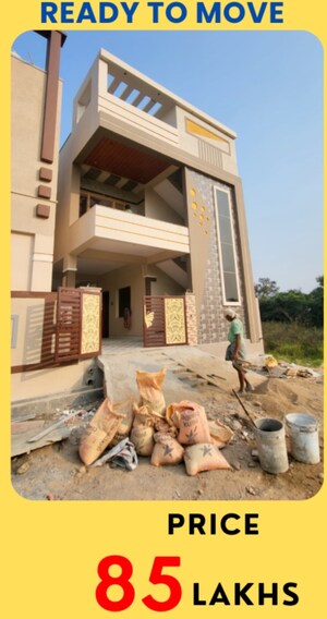 3 BHK Independent House – Exterior View View at Sujatha Nagar - for Sale