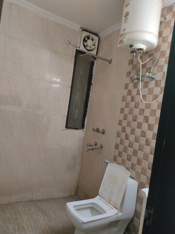 Bathroom in 3 BHK Builder Floor at Vasant Enclave – for Rent