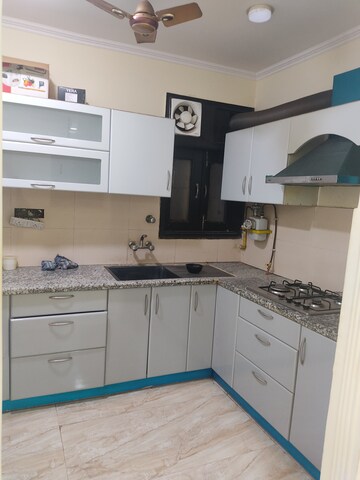 Kitchen in 3 BHK Builder Floor at Vasant Enclave – for Rent