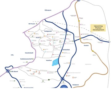  Plot – Map Location View at Soukya Road - for Sale