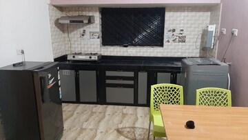 Kitchen in 2 BHK Builder Floor at Siolim – for Rent