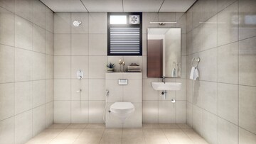 Bathroom in 4 BHK Apartment at Godrej Bliss Kandivali, Kandivali East – for Sale