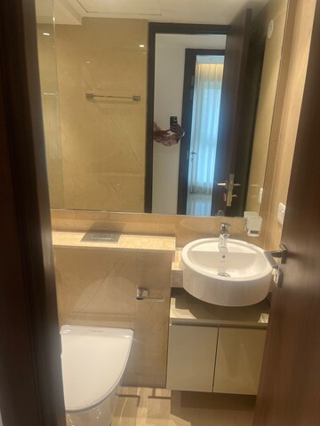 Bathroom in 3 BHK Apartment at Hiranandani Highland, Powai – for Rent