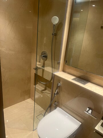 Bathroom in 3 BHK Apartment at Hiranandani Highland, Powai – for Rent