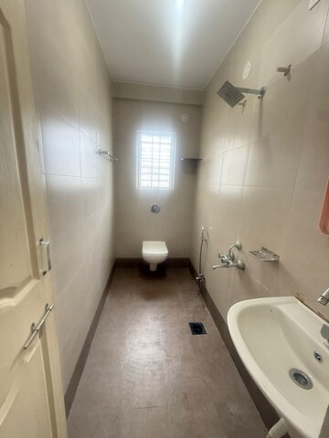 Bathroom in 1 BHK Apartment at Shivaji CHS, Gokhalenagar – for Rent