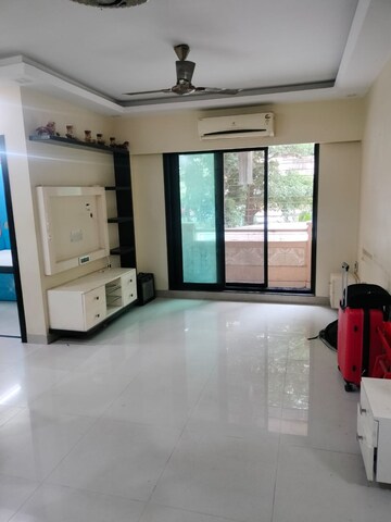 Living Room in 2 BHK Apartment at Kanakia Samarpan, Borivali East – for Rent