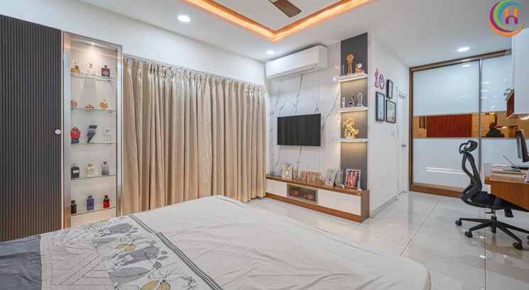 Bedroom, prestige-high-fields 4 Bedroom 2848 Sq.Ft. Apartment In Gachibowli Hyderabad 8869613